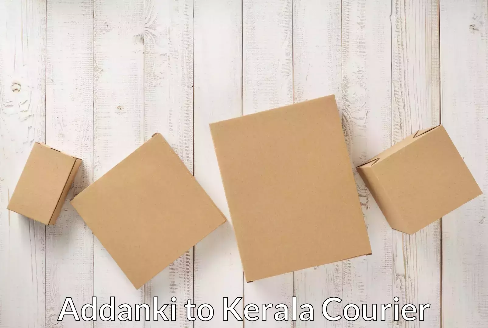 Cargo courier service Addanki to Nilambur