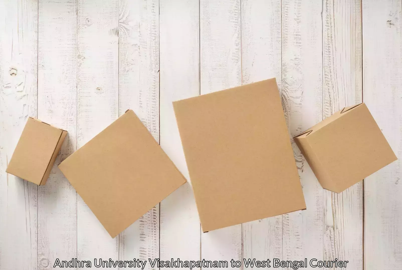 Custom courier packaging Andhra University Visakhapatnam to Jangipur