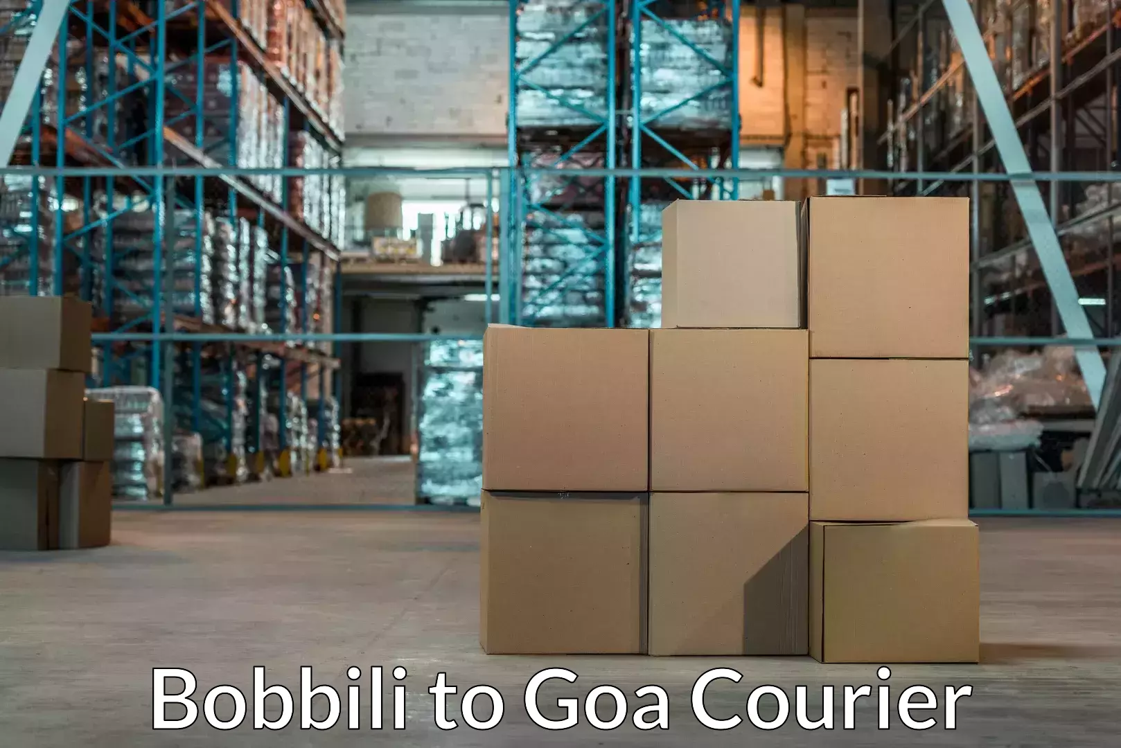 Smart parcel solutions in Bobbili to NIT Goa