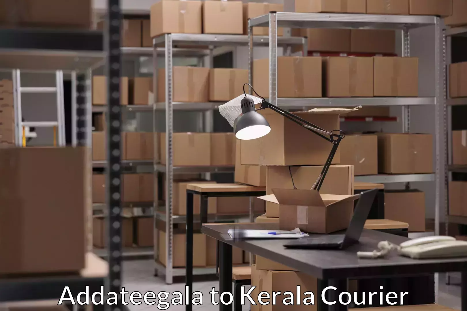 Small parcel delivery Addateegala to Kerala