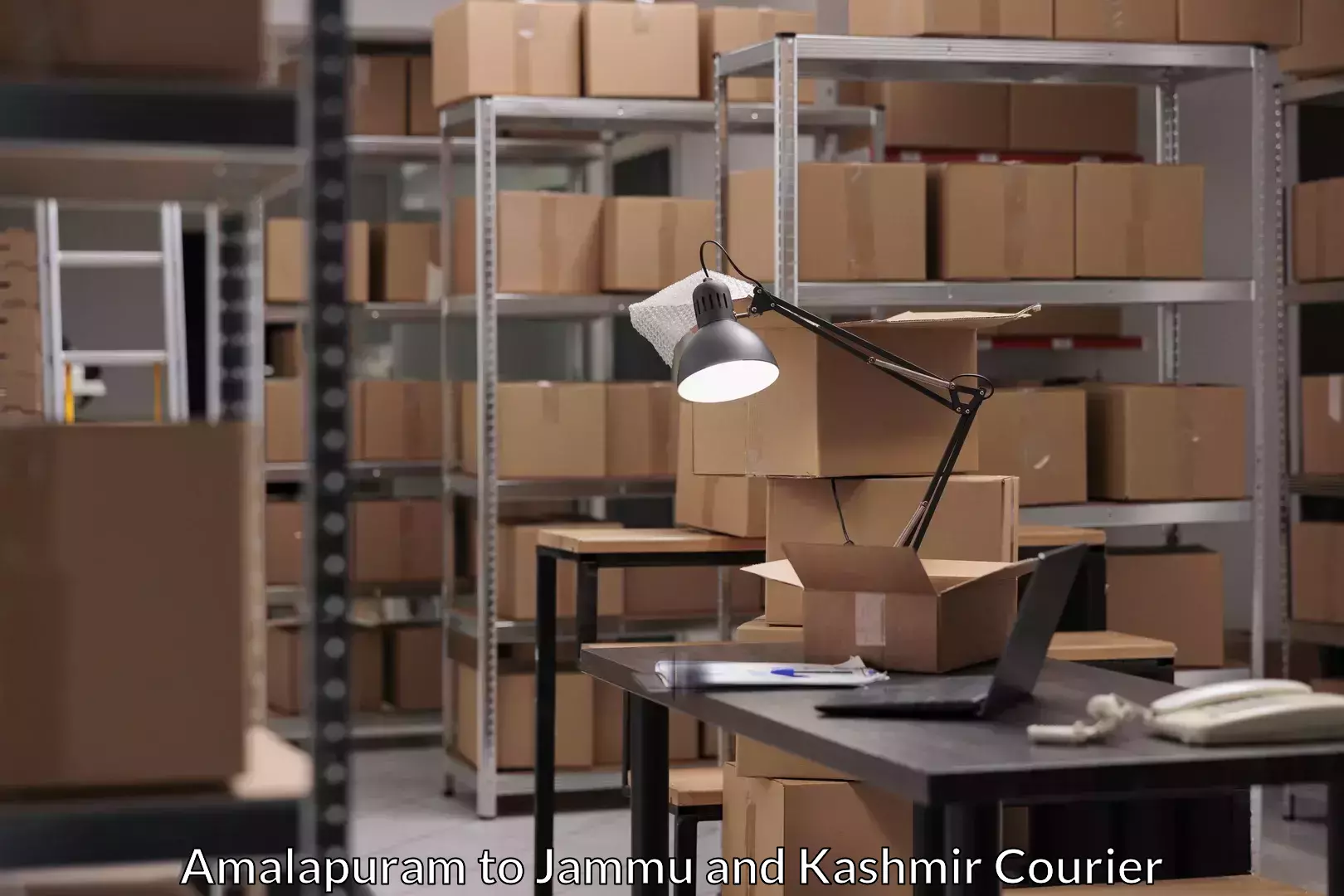 High-capacity courier solutions Amalapuram to Kishtwar