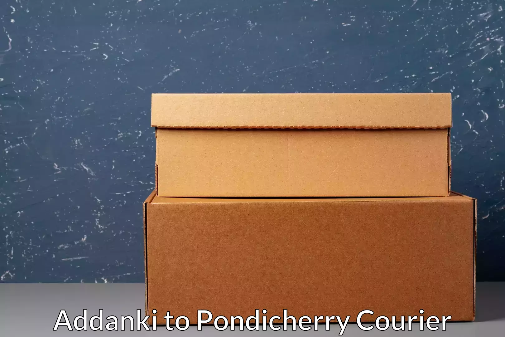 Lightweight courier in Addanki to Karaikal