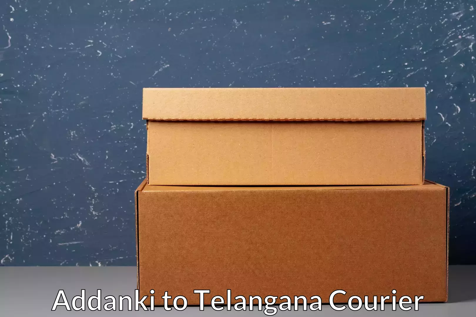 Efficient parcel tracking Addanki to Babasagar