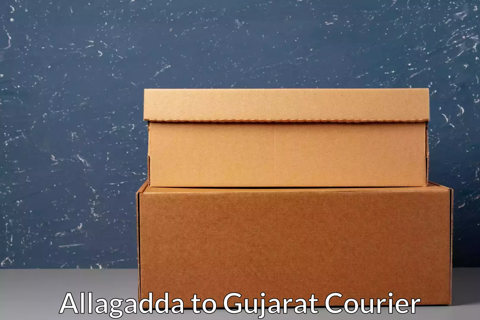 Secure package delivery in Allagadda to Songadh