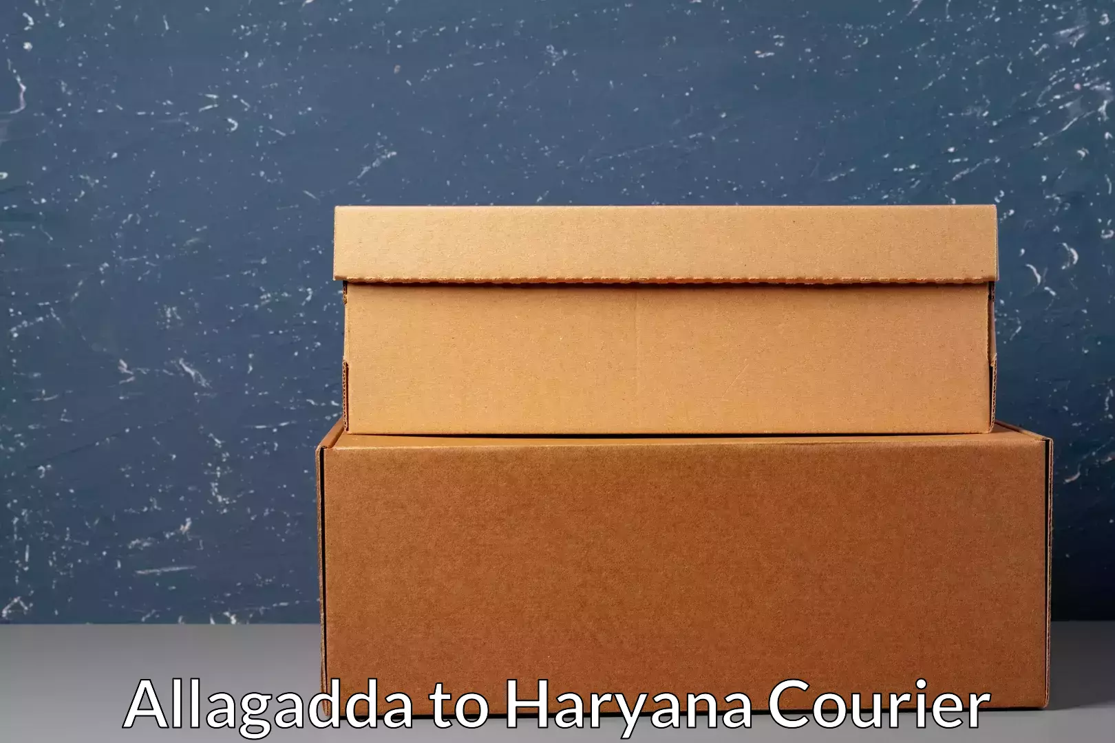 24-hour courier service in Allagadda to Haryana