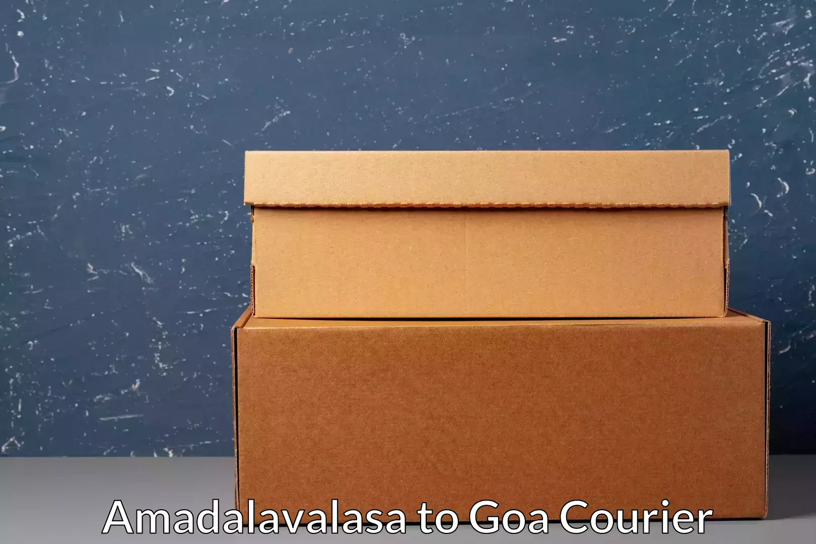 On-demand courier Amadalavalasa to Goa