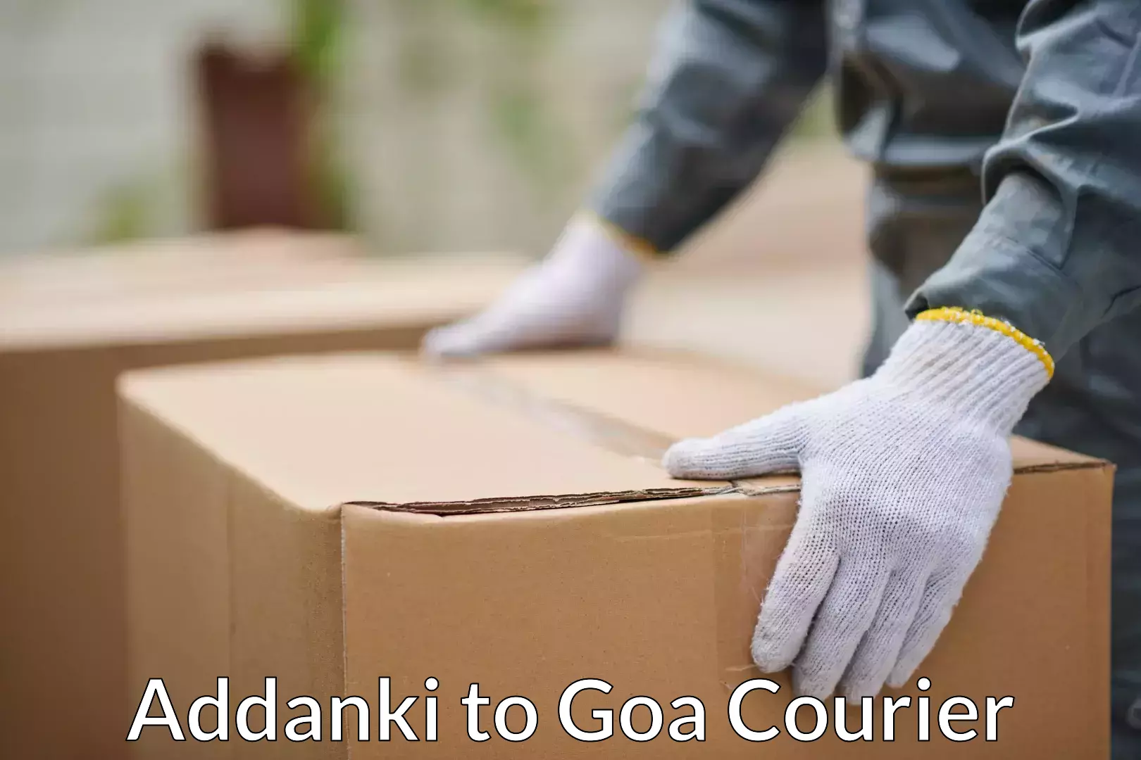 Easy access courier services Addanki to IIT Goa