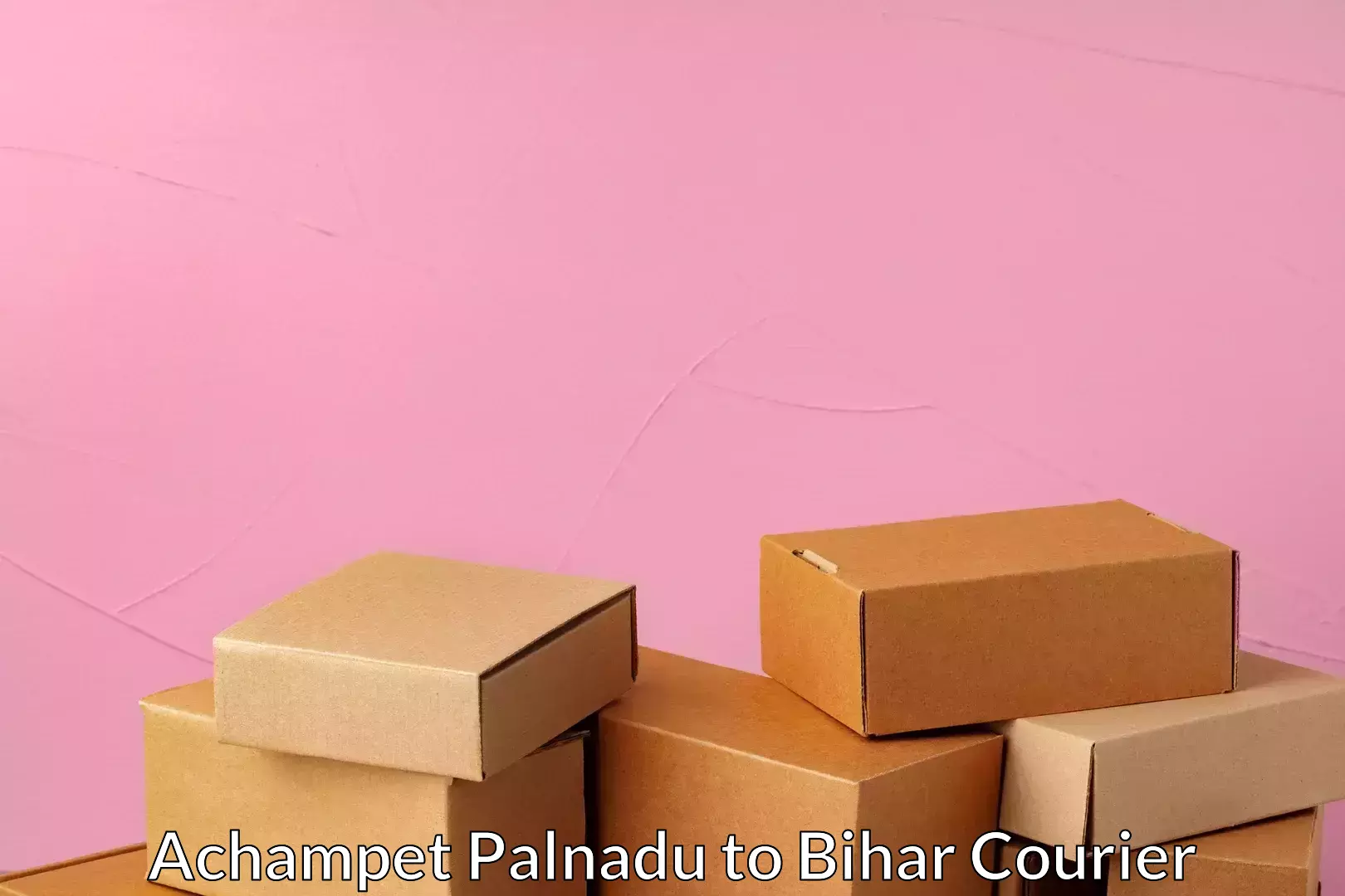 Business shipping needs Achampet Palnadu to Madhepura