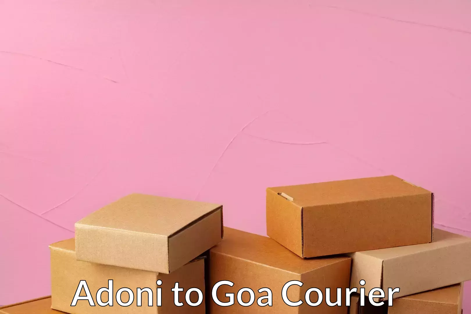 Reliable freight solutions Adoni to Panjim