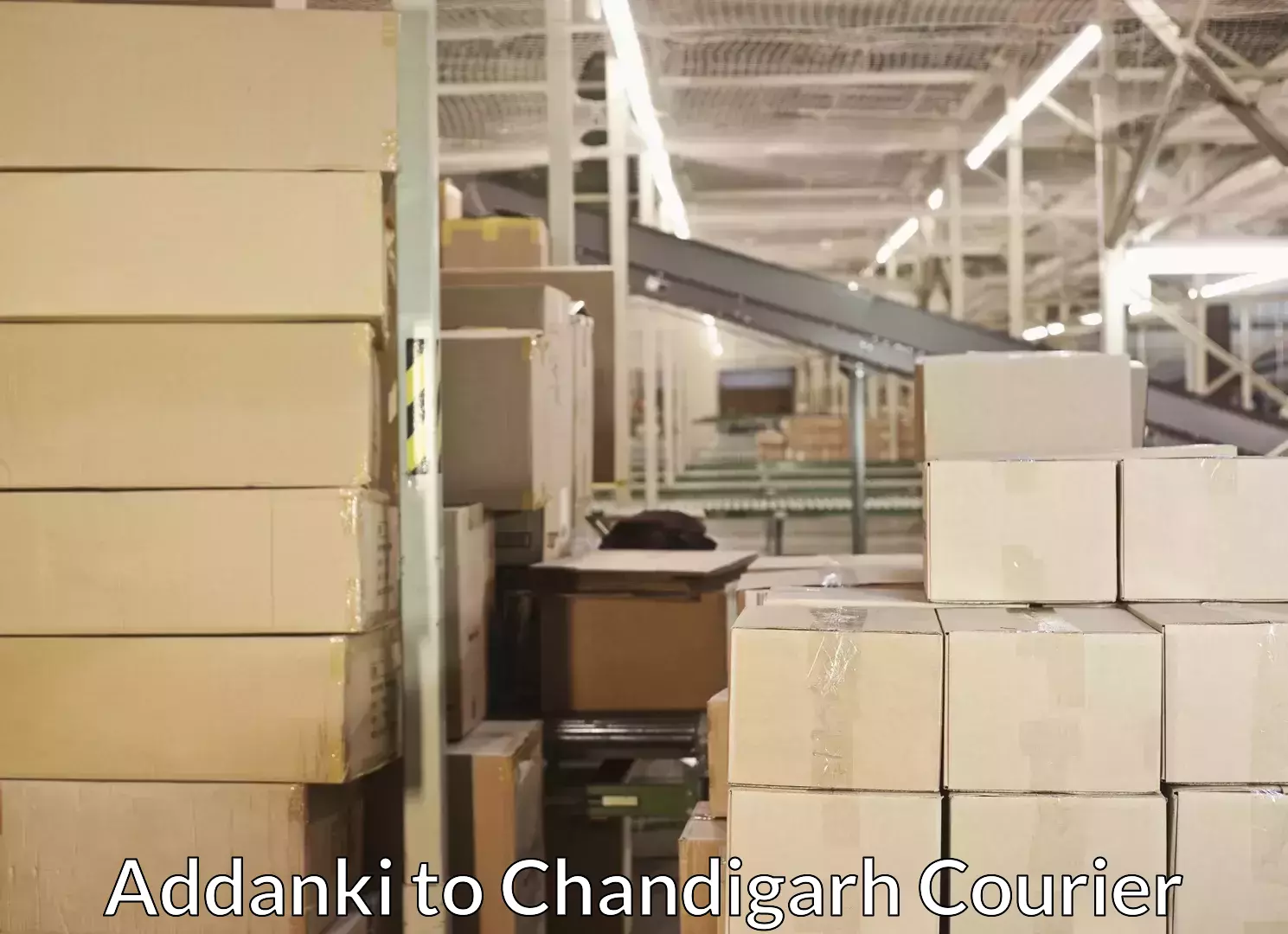 Courier service innovation Addanki to Chandigarh