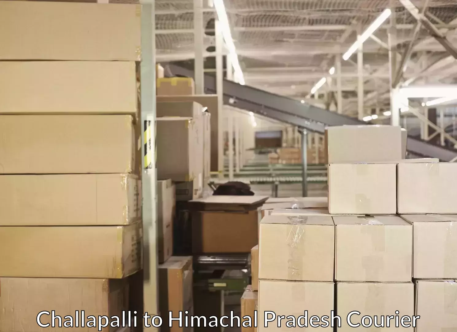 Dynamic courier operations Challapalli to Himachal Pradesh