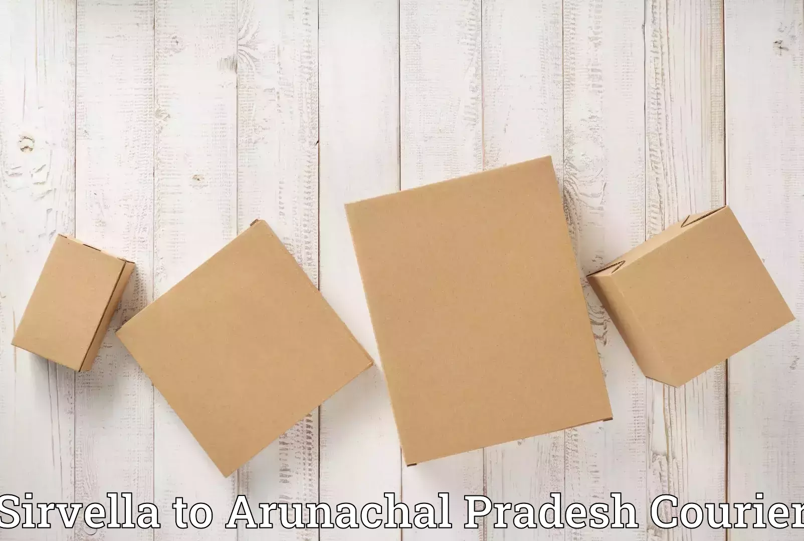 Household goods delivery Sirvella to Arunachal Pradesh