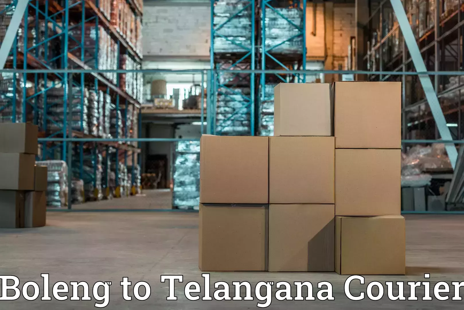 Comprehensive furniture moving Boleng to Karimnagar