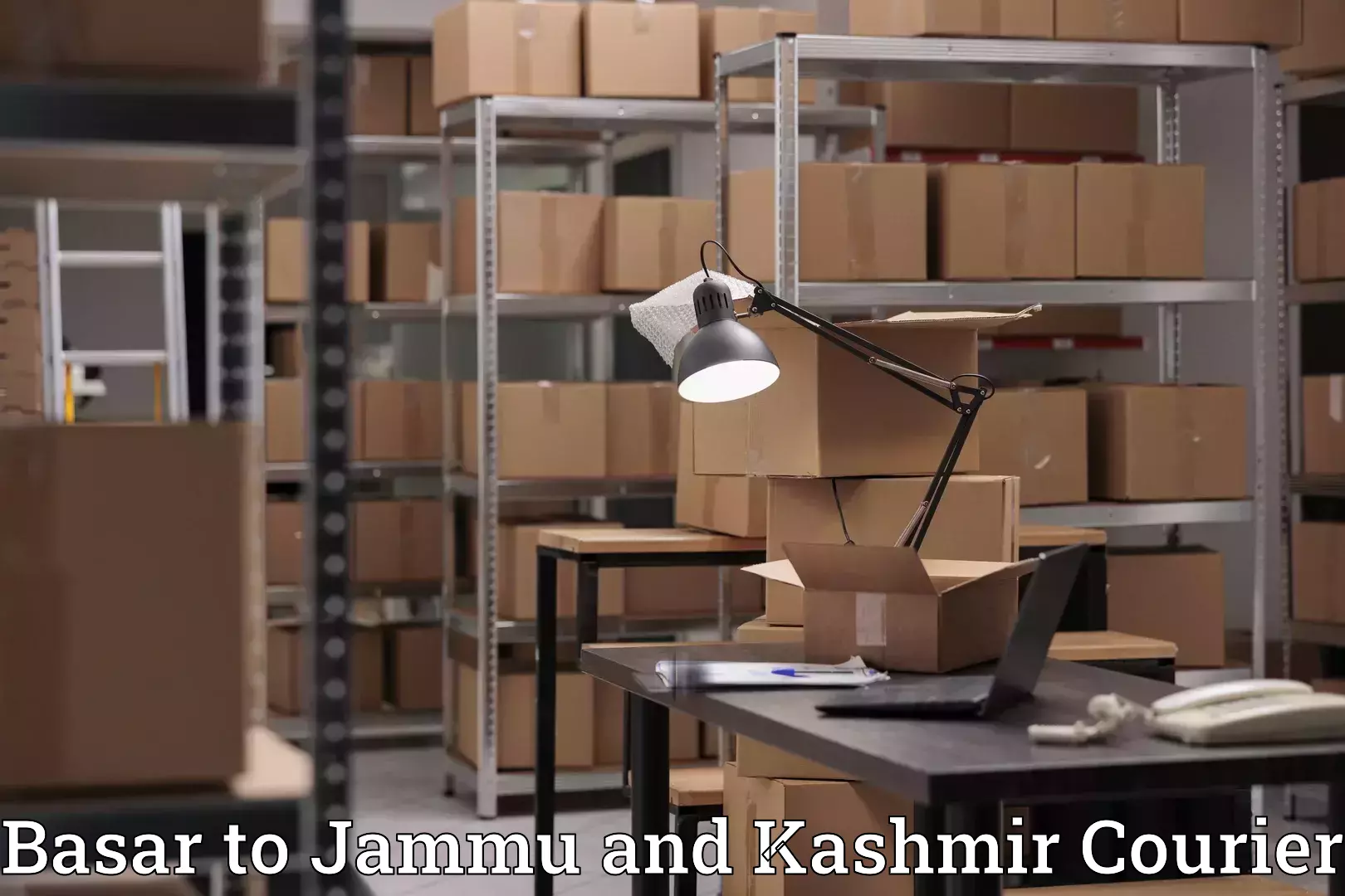 Reliable movers Basar to Jammu and Kashmir