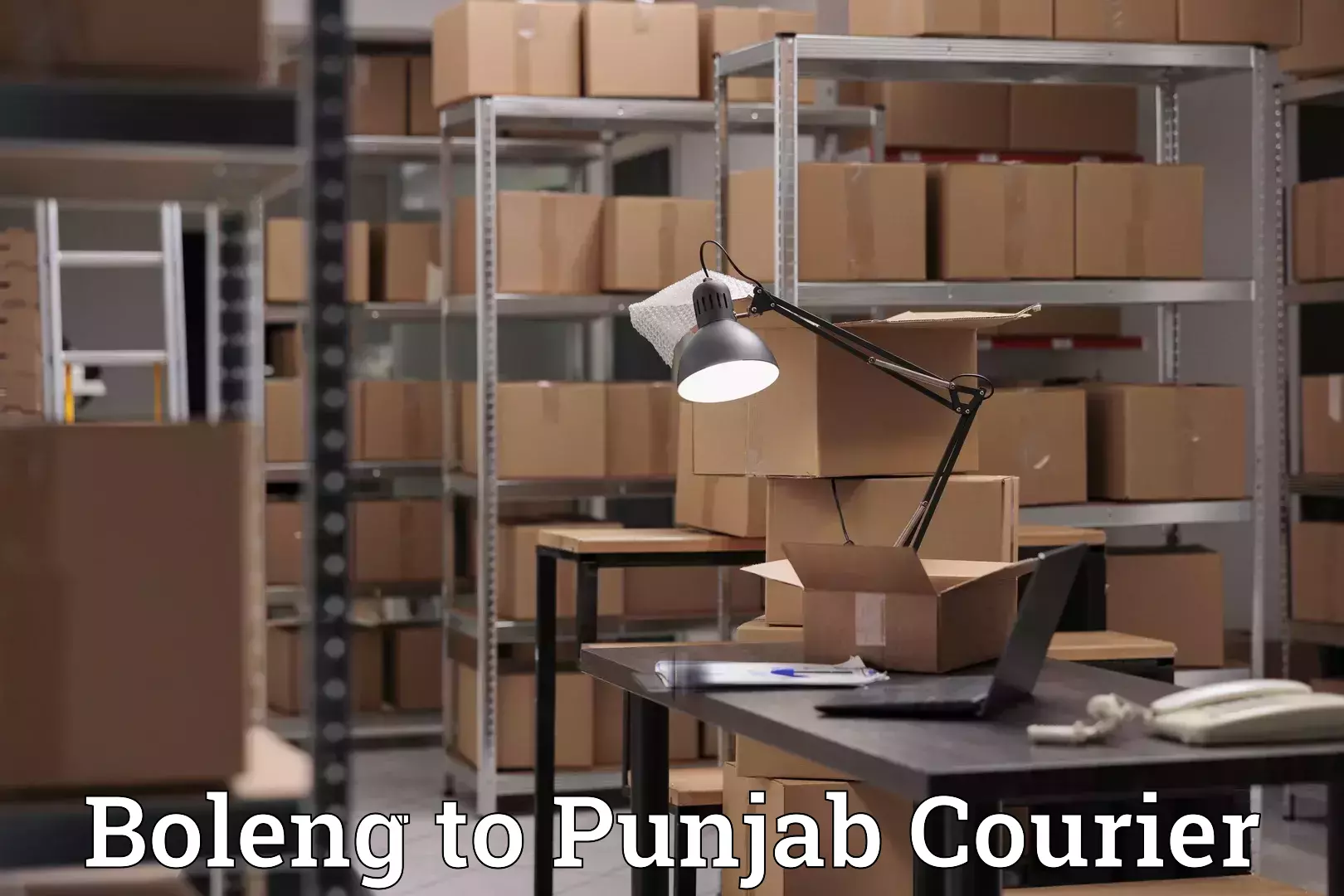 Professional packing services Boleng to Goindwal Sahib