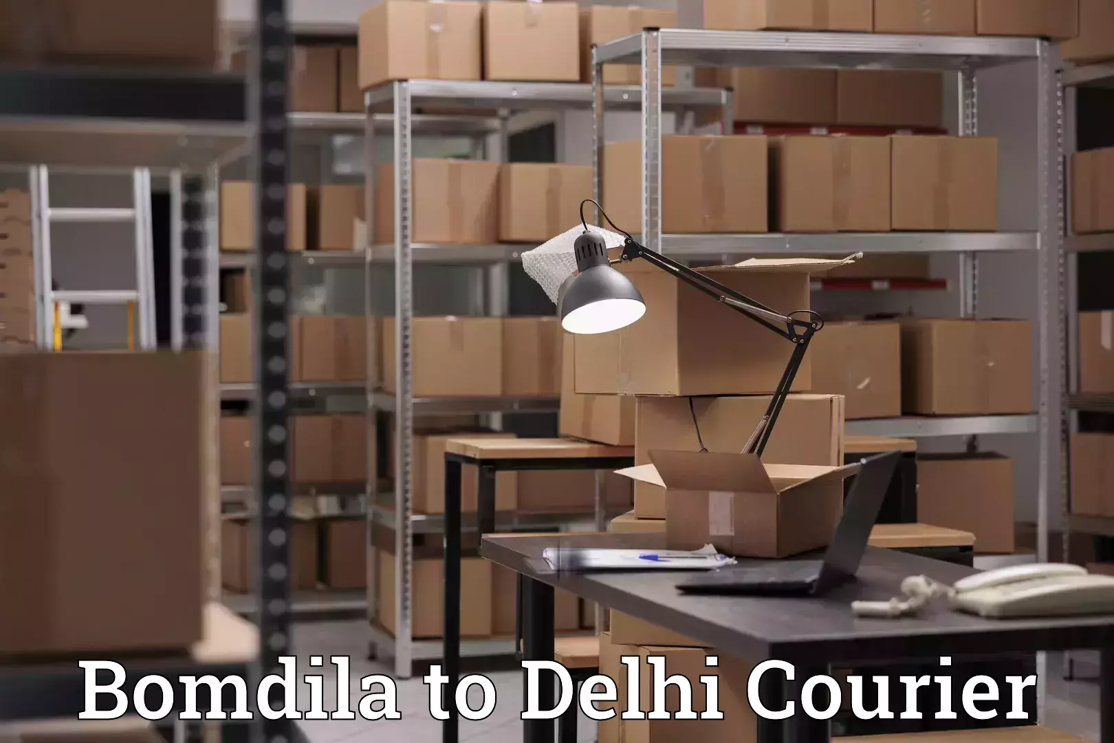 Moving and handling services Bomdila to Delhi Technological University DTU