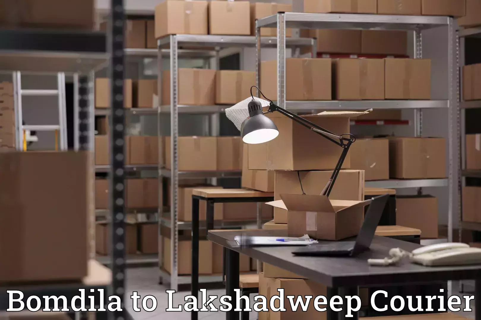 Stress-free household shifting Bomdila to Lakshadweep