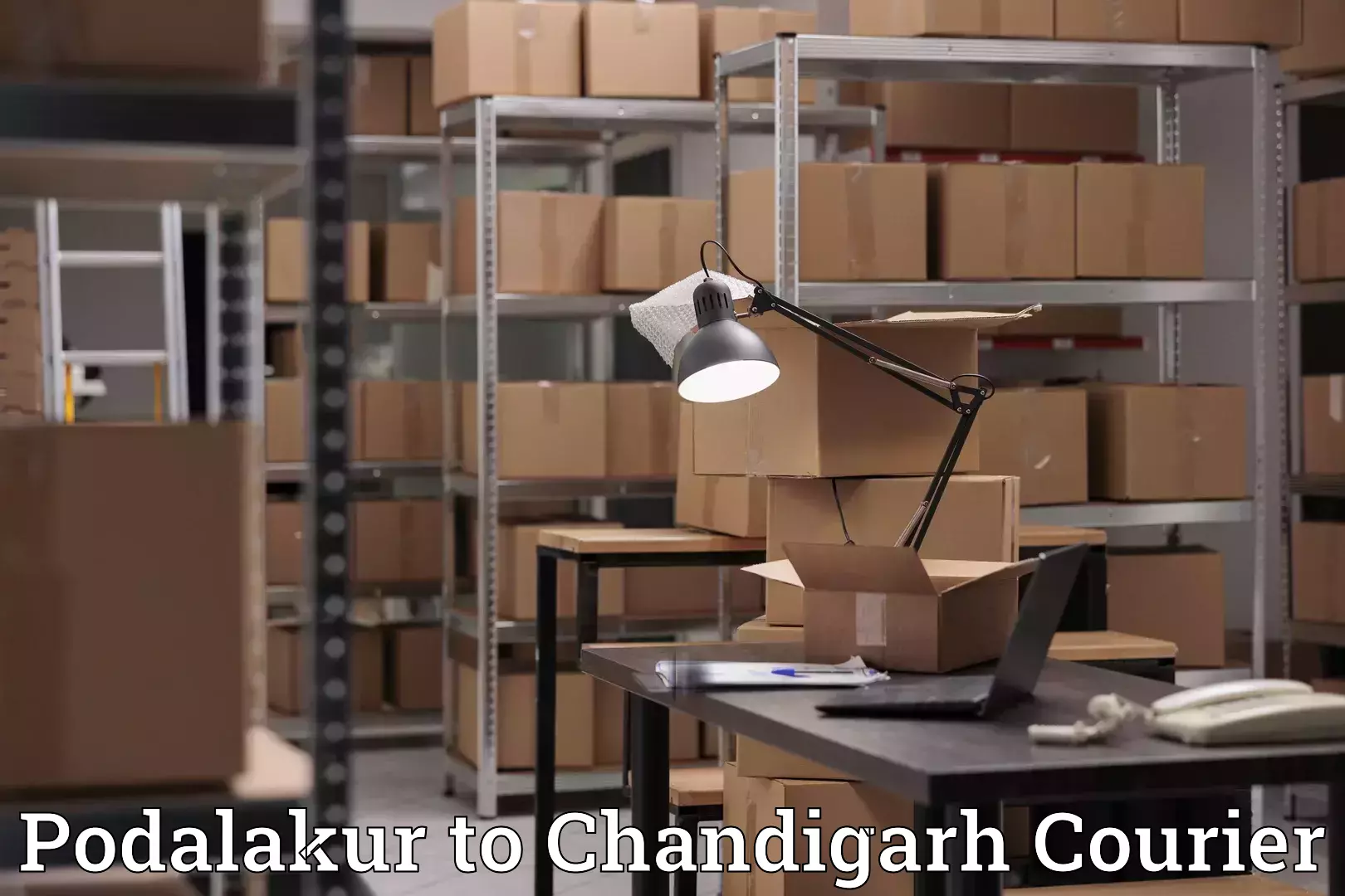 Affordable home movers Podalakur to Chandigarh