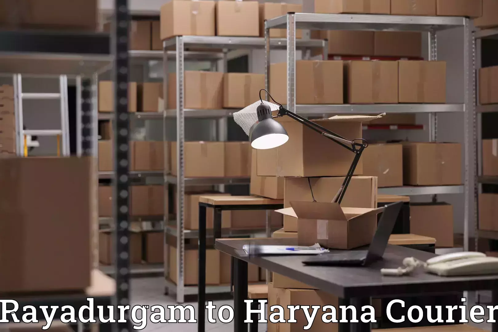 Home moving service Rayadurgam to NCR Haryana