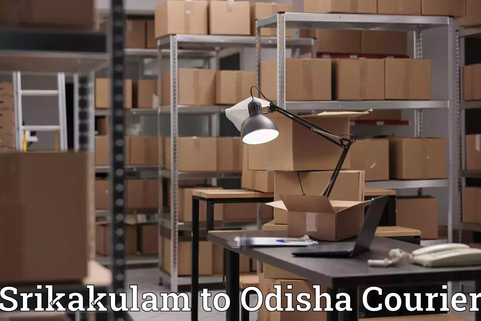 Furniture moving experts Srikakulam to Kalinga Institute of Industrial Technology Bhubaneswar