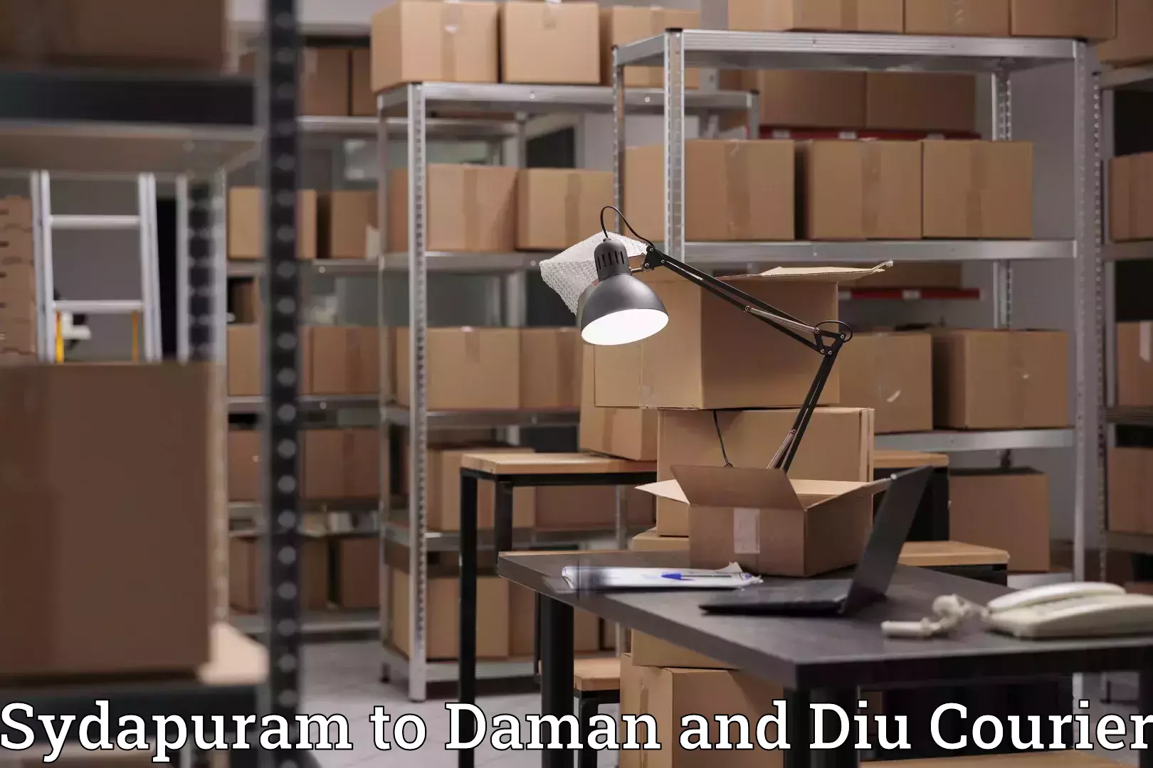 Hassle-free relocation Sydapuram to Daman