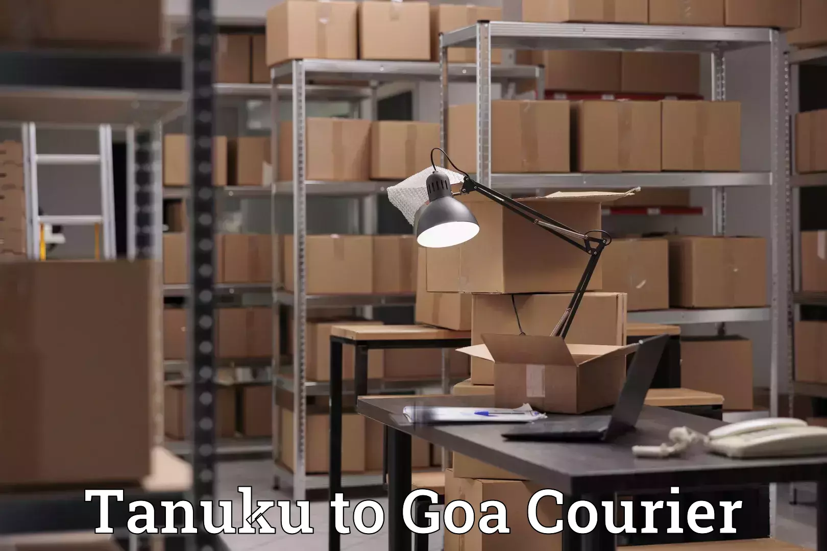 Efficient furniture movers Tanuku to NIT Goa