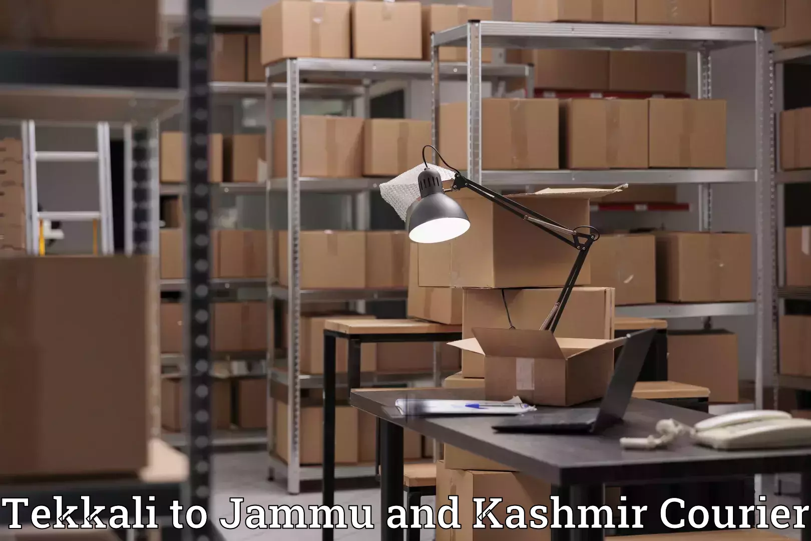 Custom relocation solutions Tekkali to Jammu and Kashmir