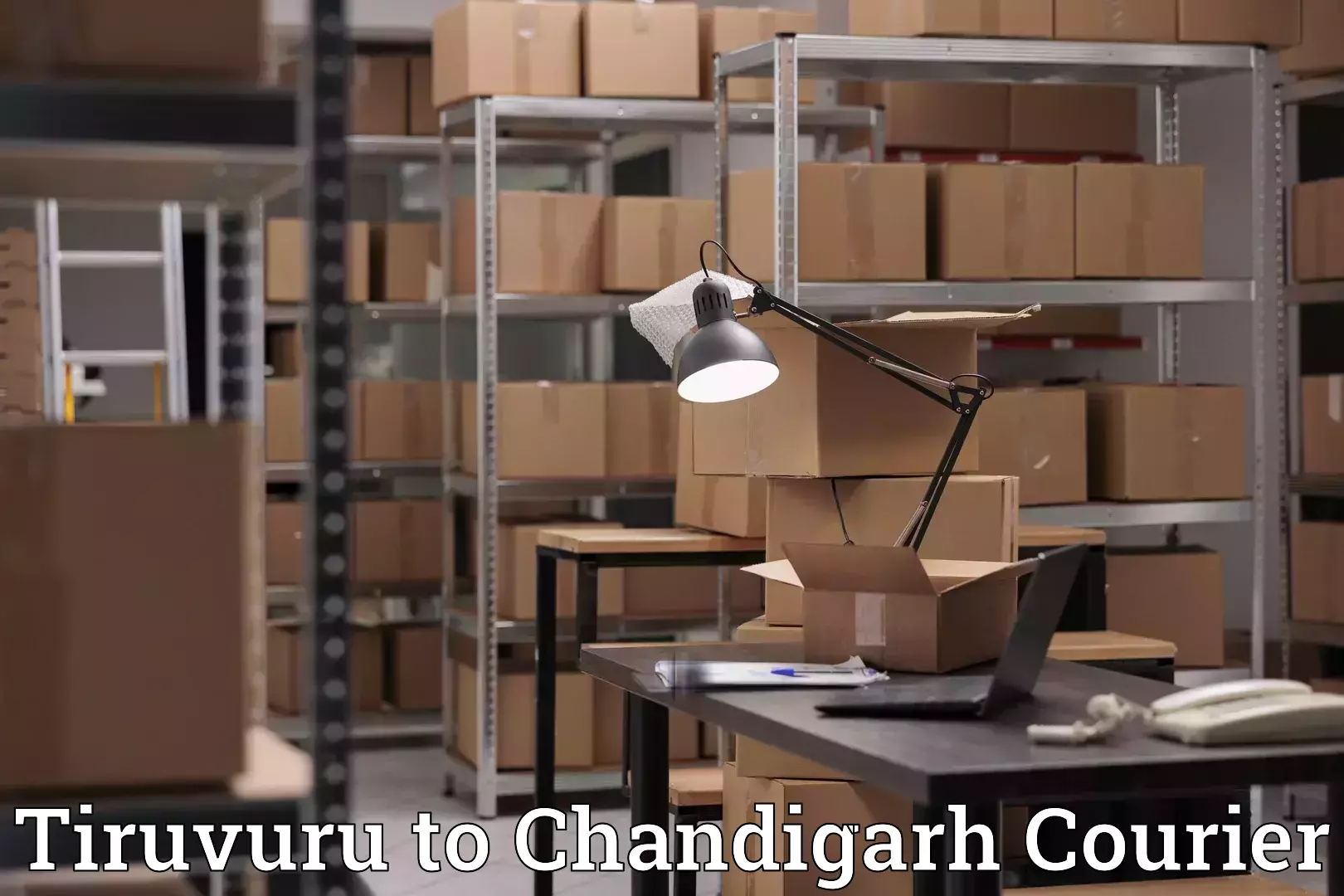 Advanced household moving services Tiruvuru to Chandigarh