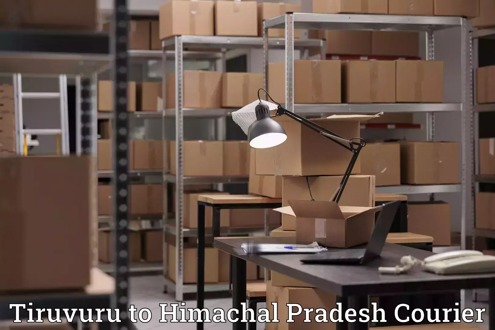 Efficient household relocation Tiruvuru to Himachal Pradesh