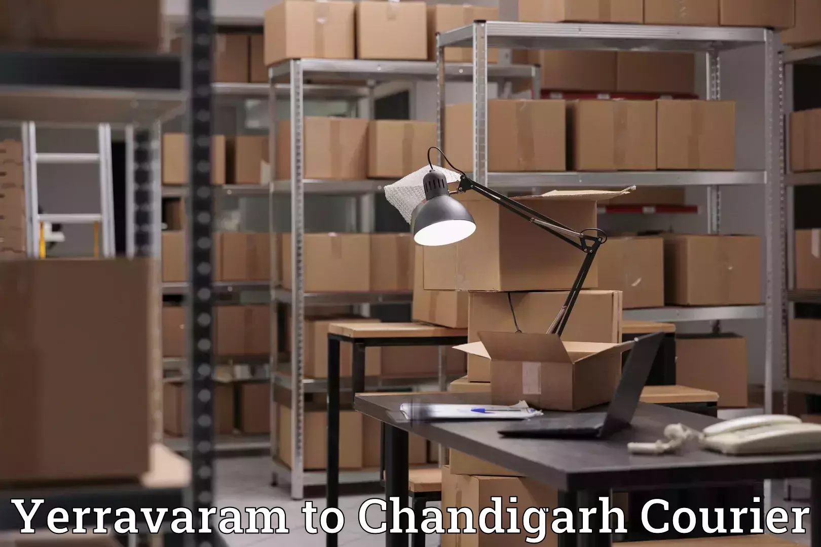 Comprehensive goods transport in Yerravaram to Chandigarh