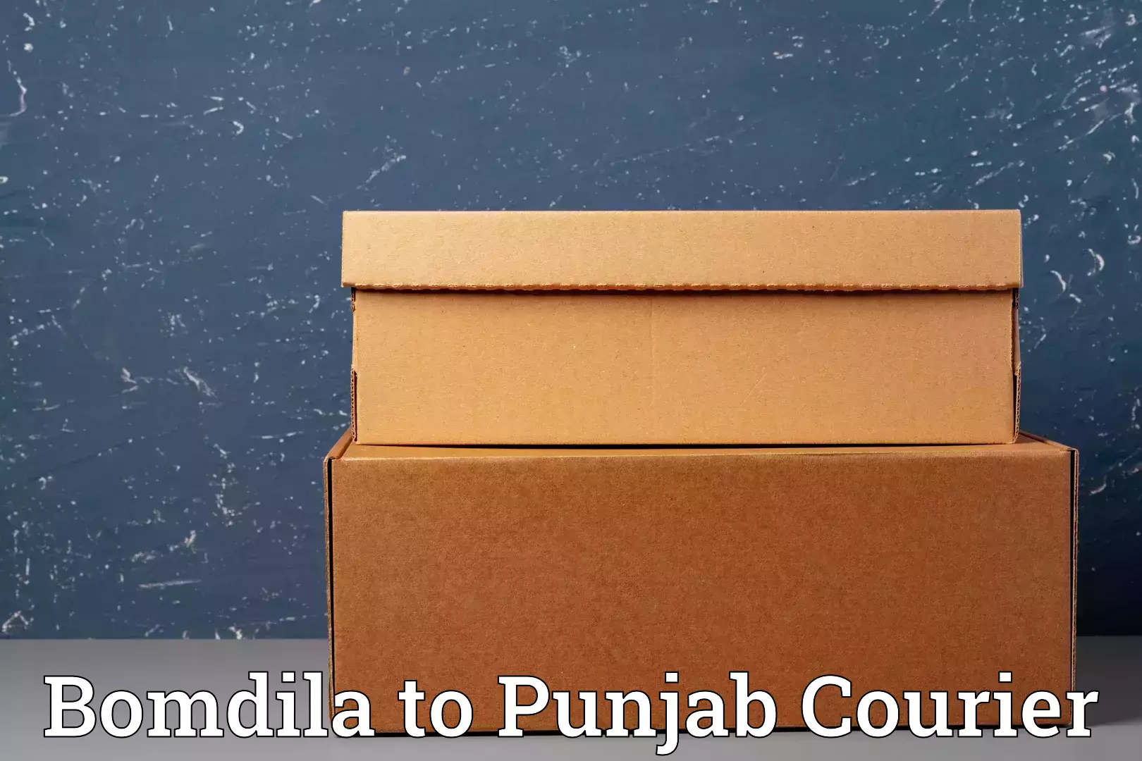 Specialized furniture moving Bomdila to Adampur Jalandhar