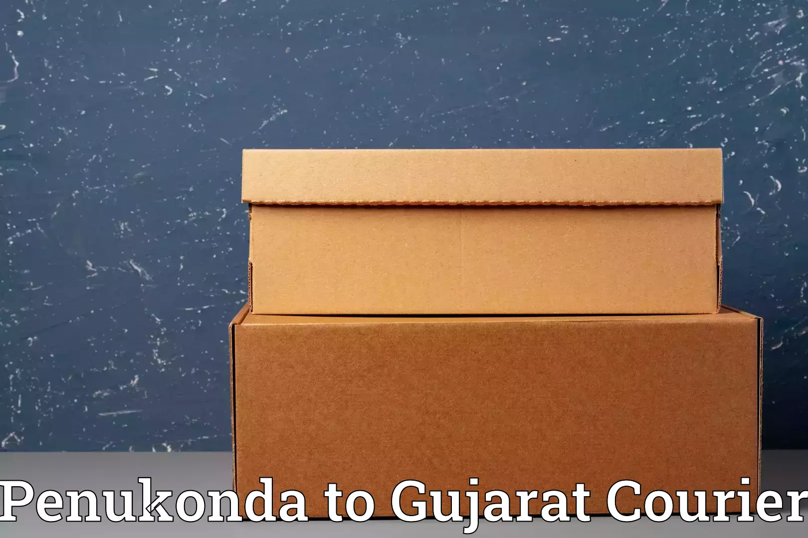 Efficient furniture transport Penukonda to Gandhinagar