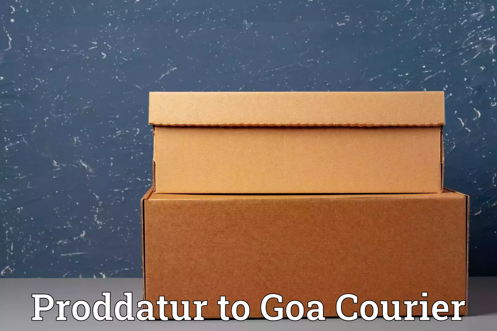 Home goods transport in Proddatur to Goa University