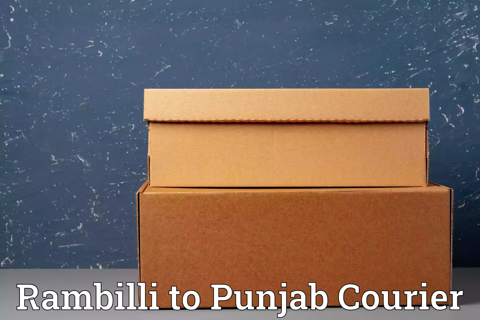 Reliable moving solutions Rambilli to Dinanagar