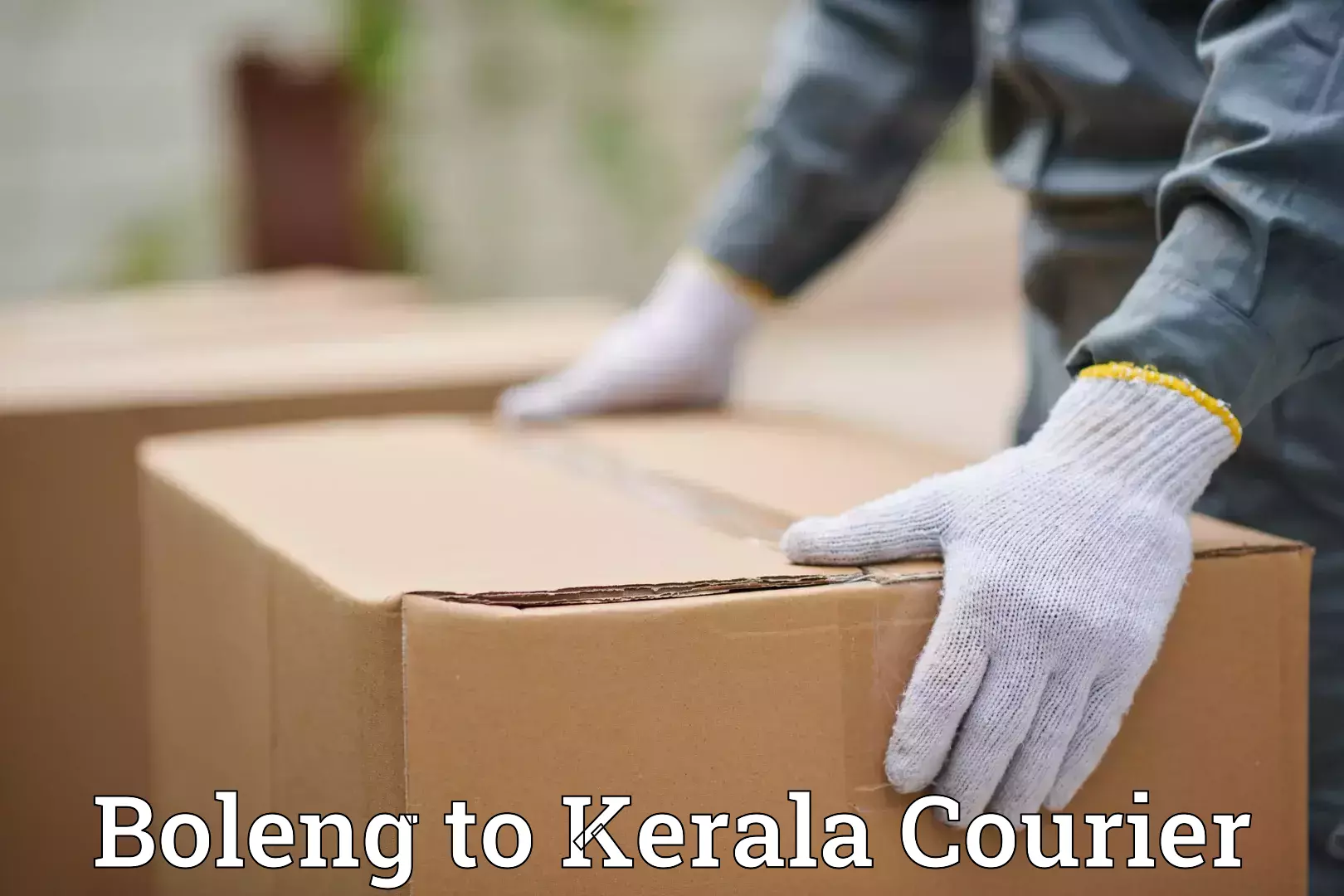 Efficient packing services Boleng to Chalakudy