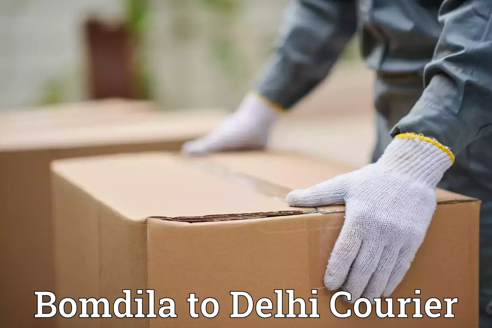 Home goods moving Bomdila to Krishna Nagar