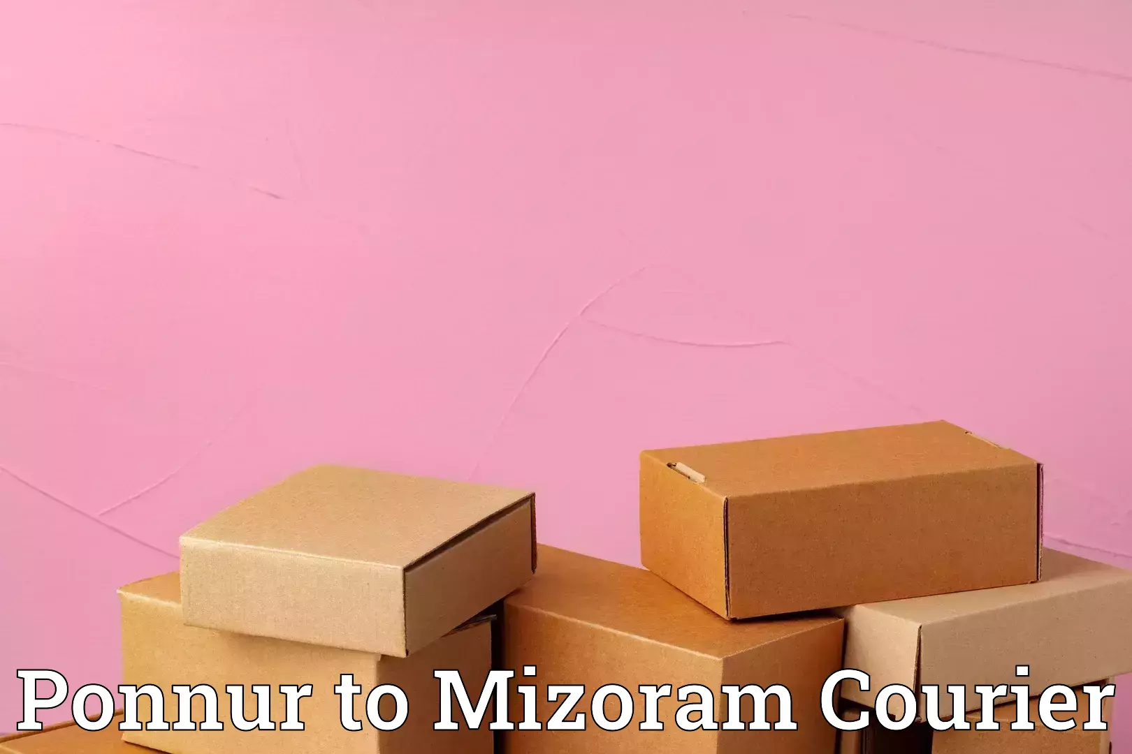 Tailored moving packages Ponnur to Mizoram