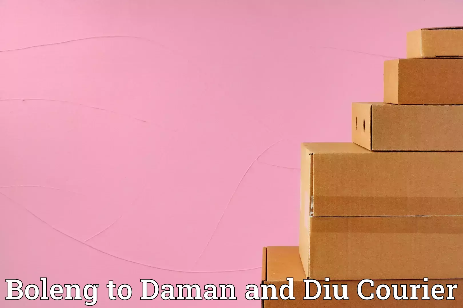 Residential moving experts Boleng to Daman