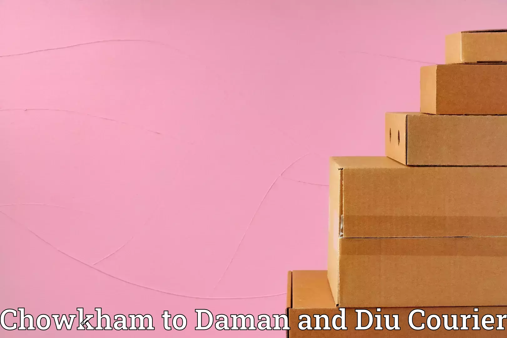 Professional furniture relocation in Chowkham to Diu