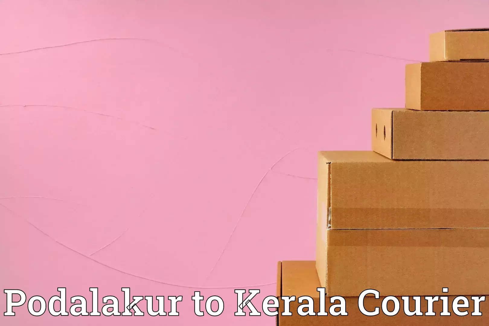 Local home movers in Podalakur to Allepey