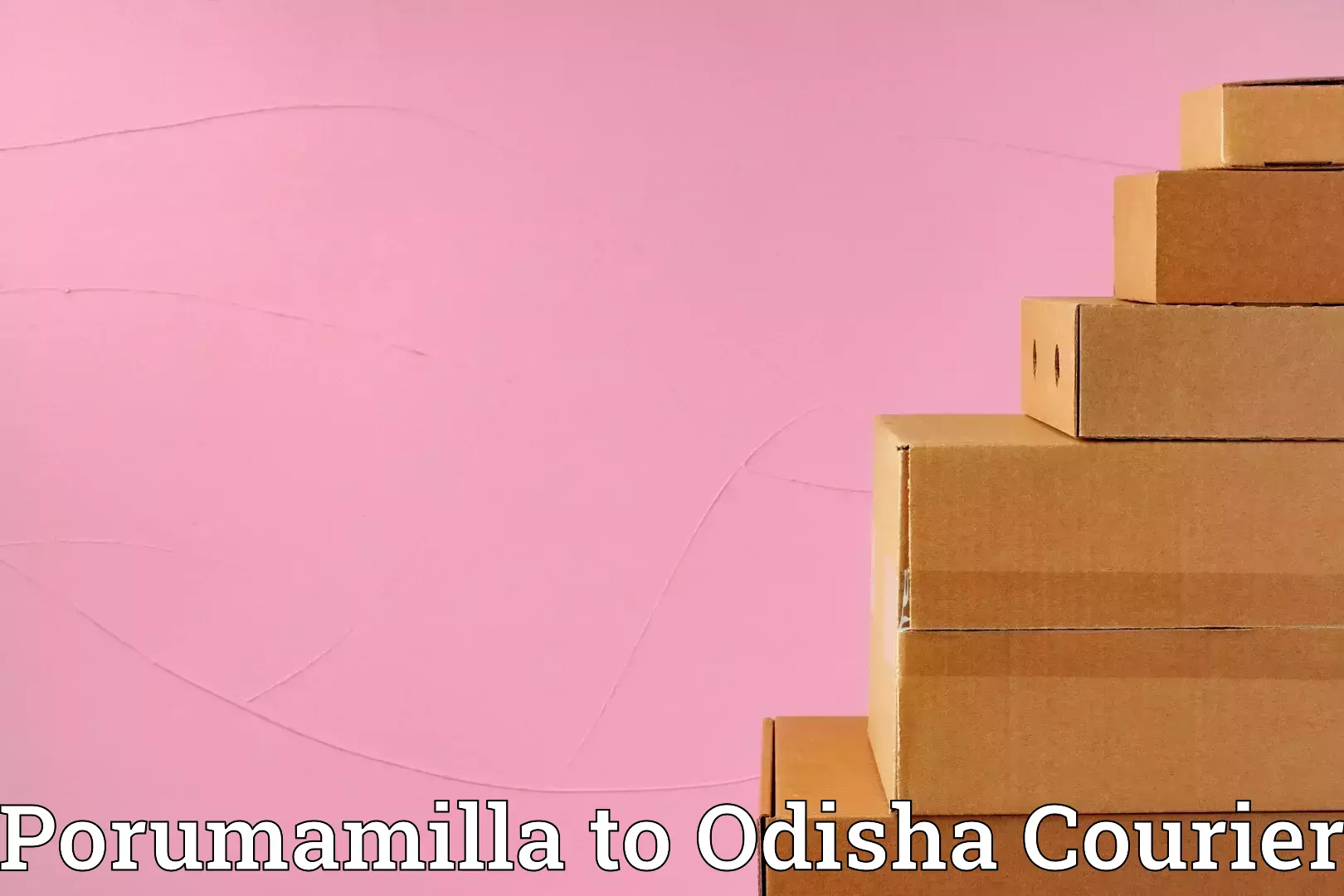 Quality furniture movers Porumamilla to Bhanjanagar