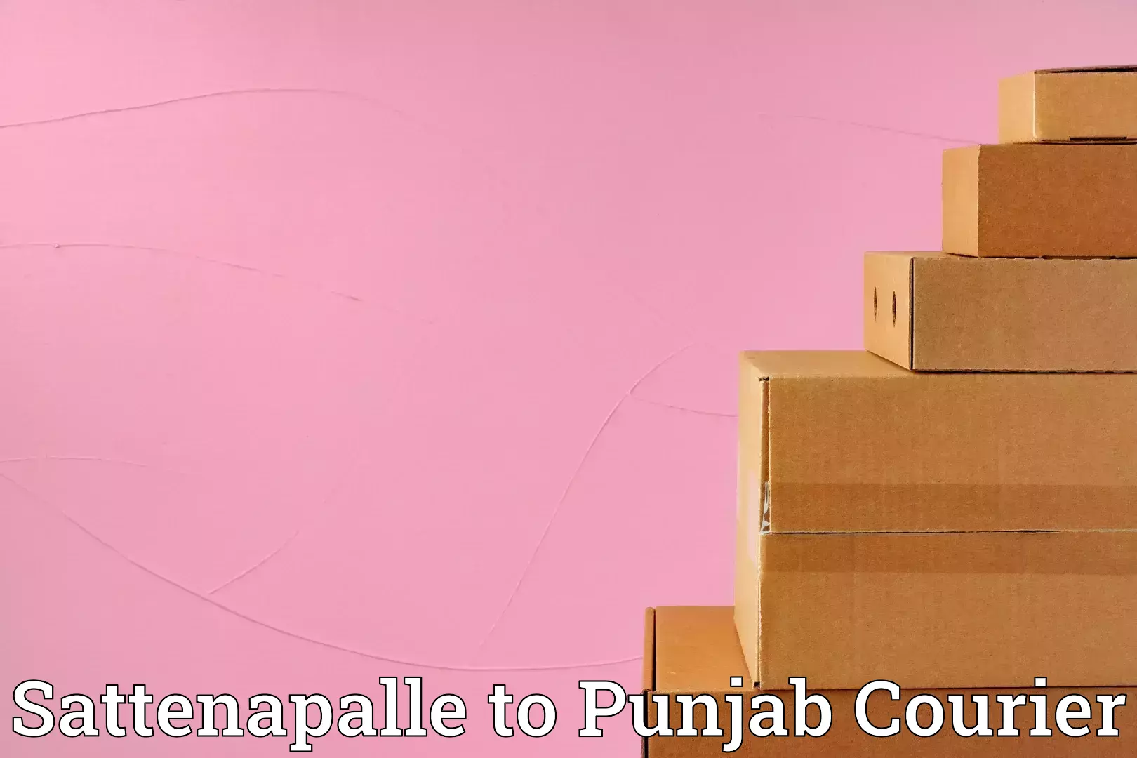 Custom moving plans Sattenapalle to Dera Bassi