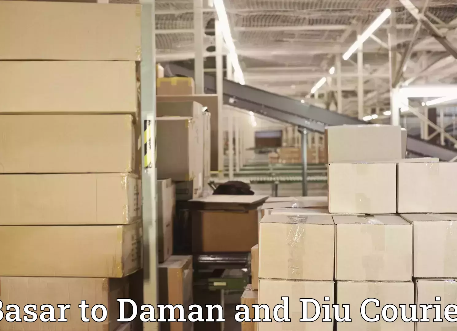 Full-service furniture transport Basar to Daman and Diu