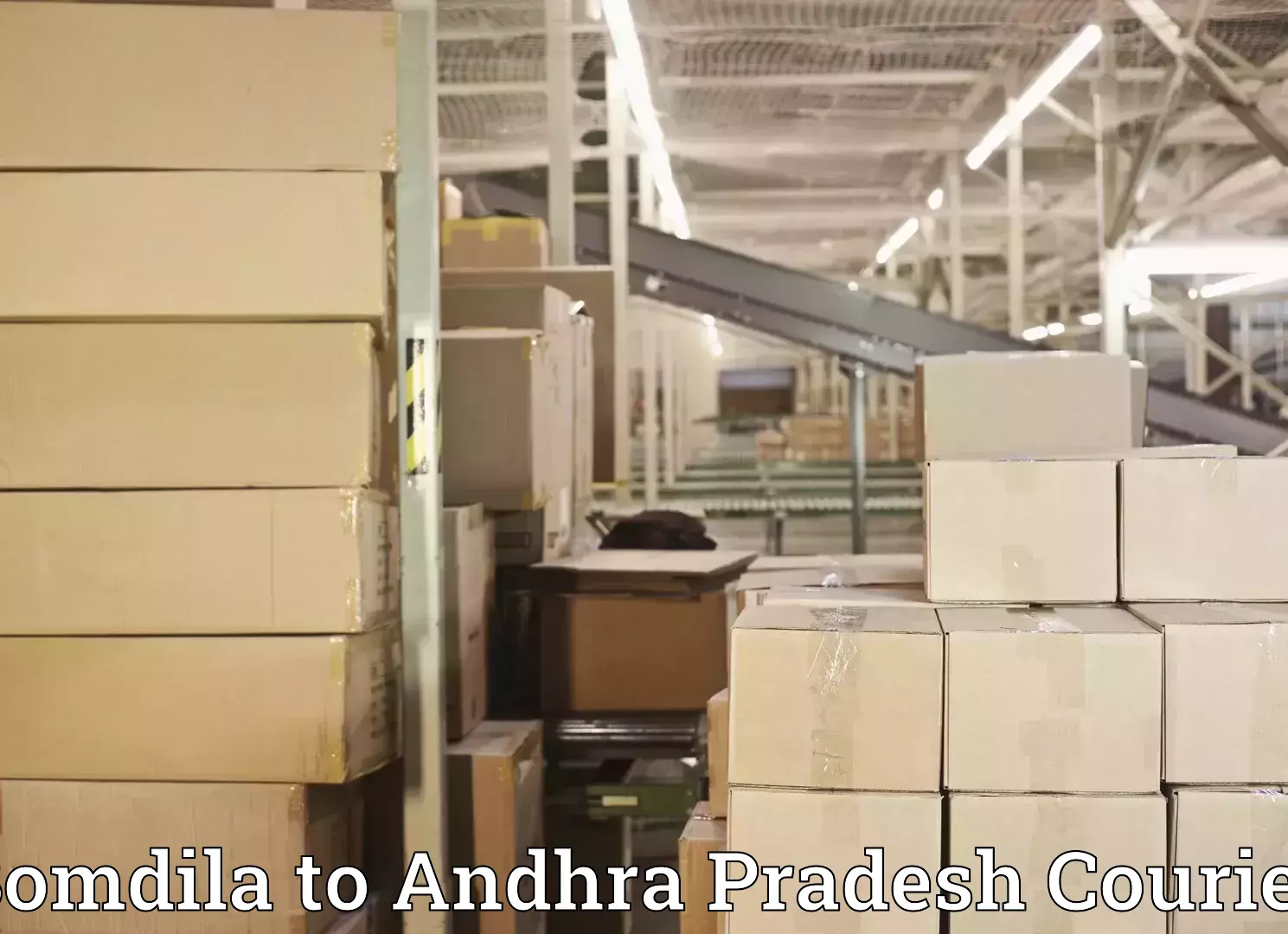 Furniture transport specialists Bomdila to Guntakal