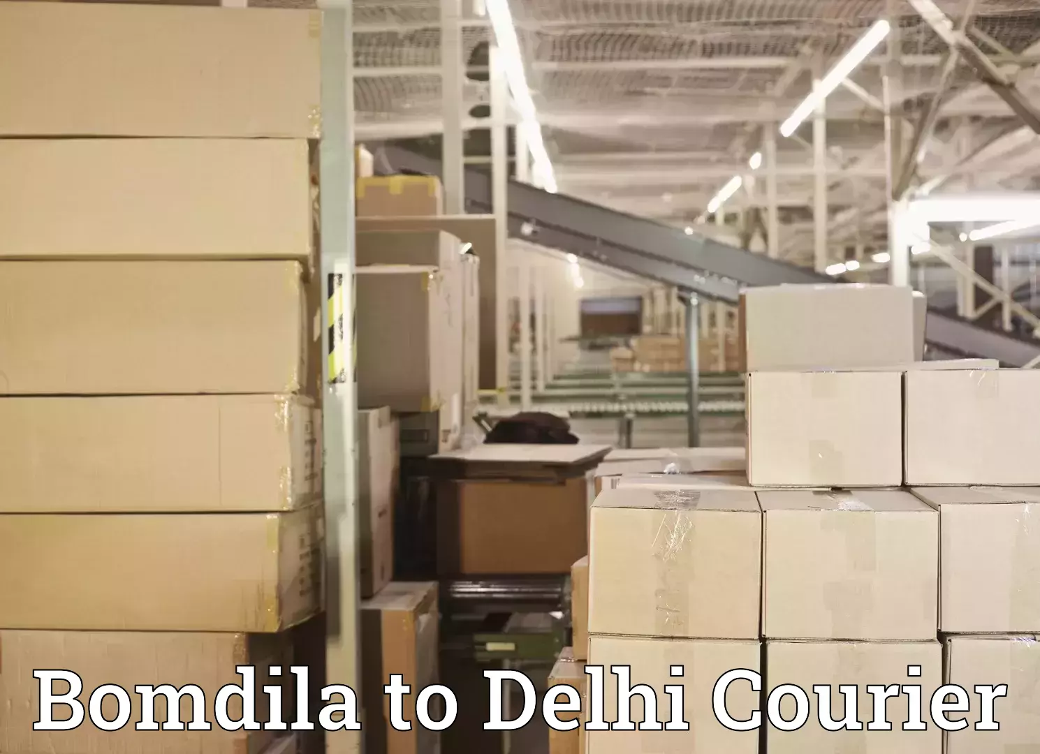 Home furniture moving Bomdila to Delhi Technological University DTU