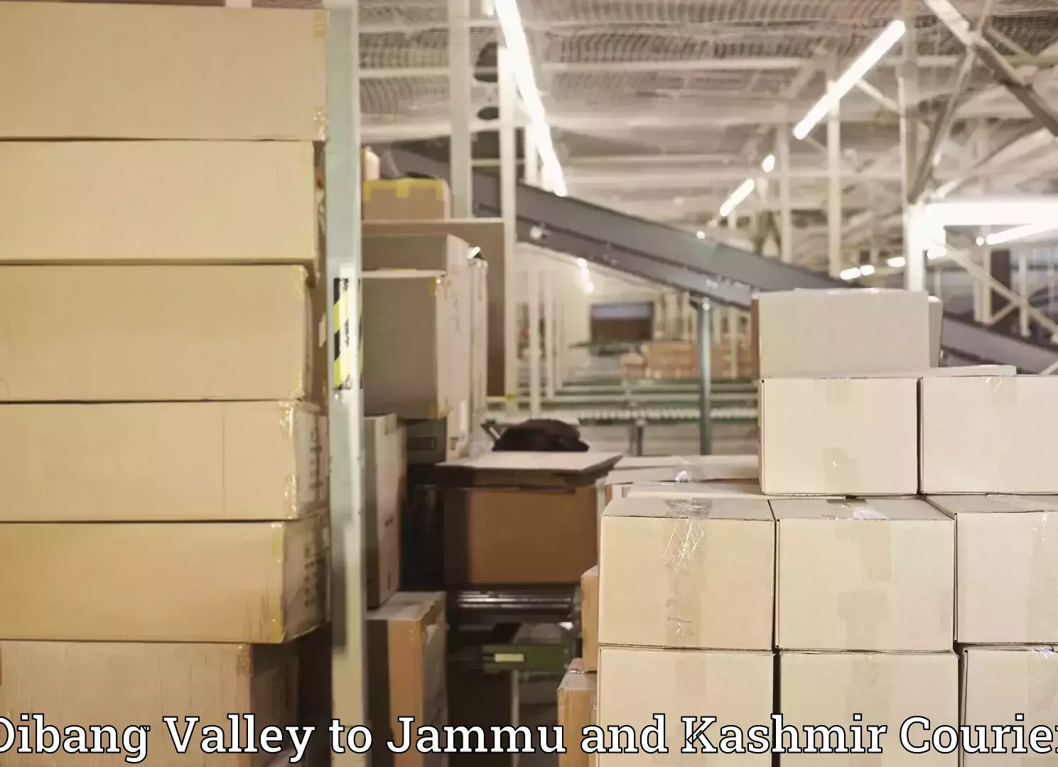 Efficient furniture movers in Dibang Valley to Jammu and Kashmir