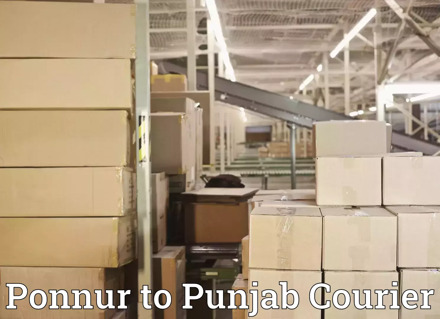 Professional movers and packers Ponnur to Gurdaspur