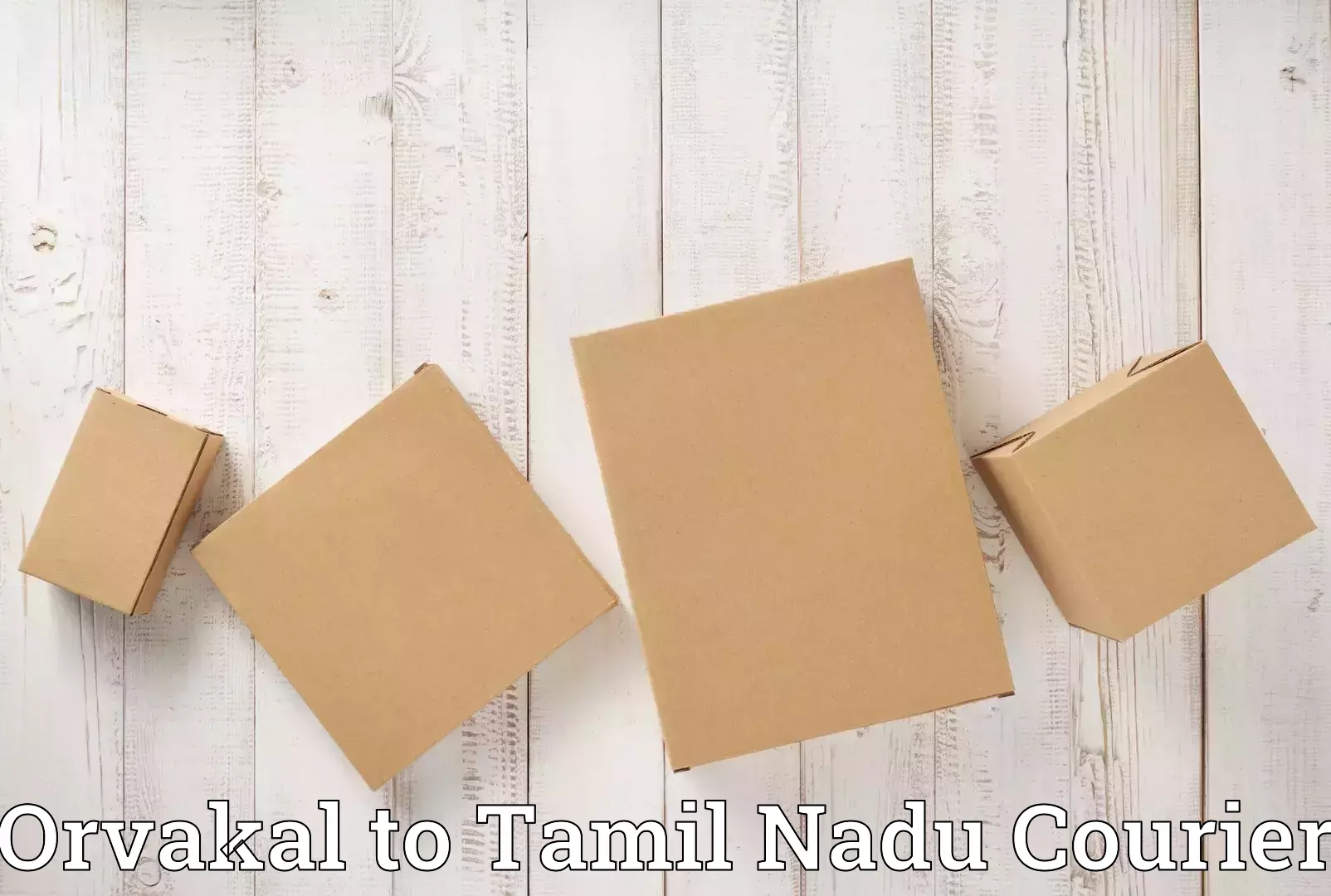 Premium luggage courier Orvakal to Udumalaipettai