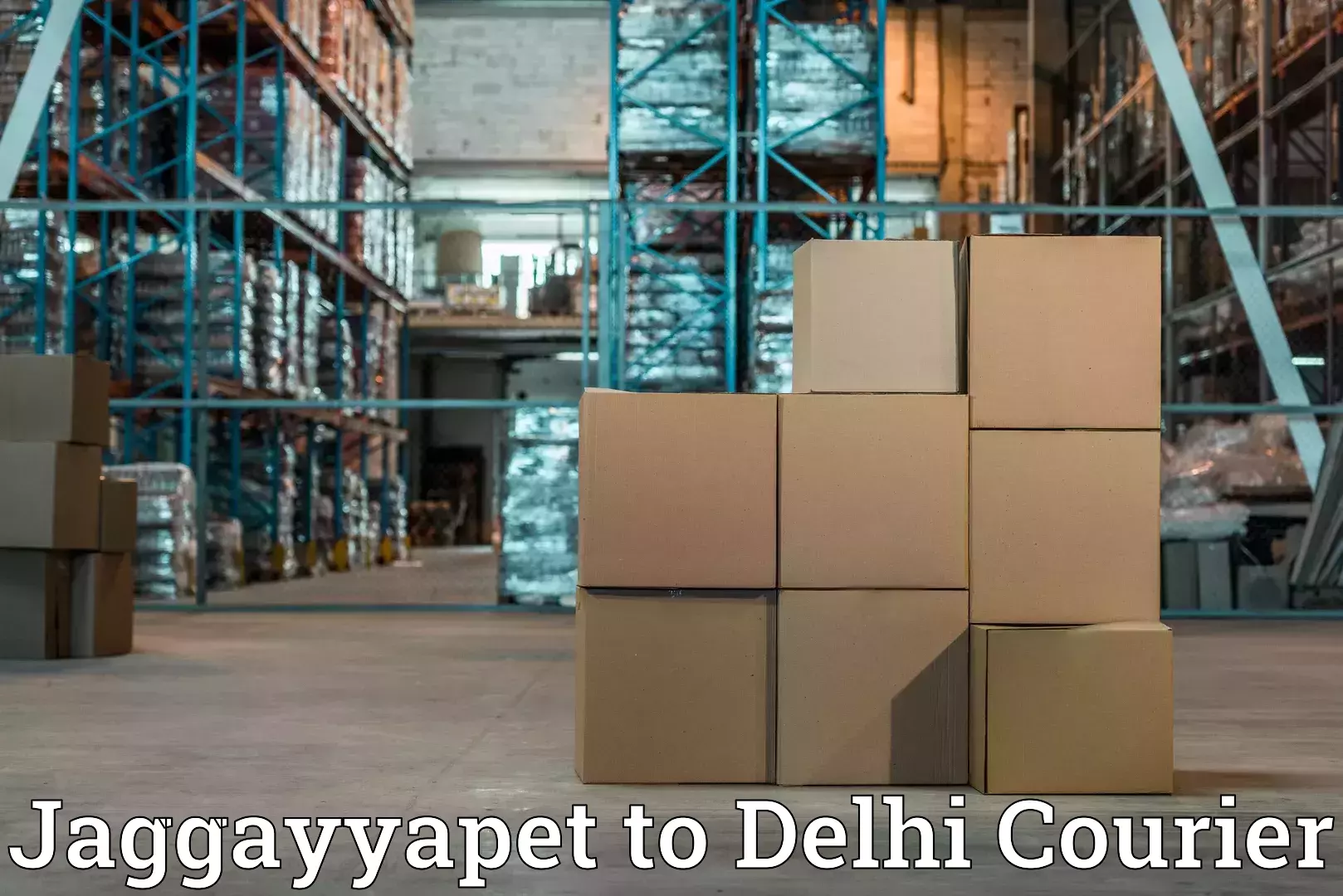 Overnight baggage shipping Jaggayyapet to NIT Delhi