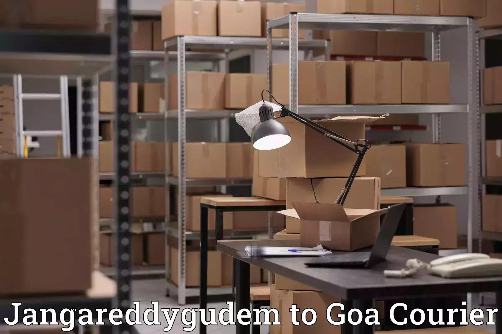 Baggage transport coordination Jangareddygudem to Goa